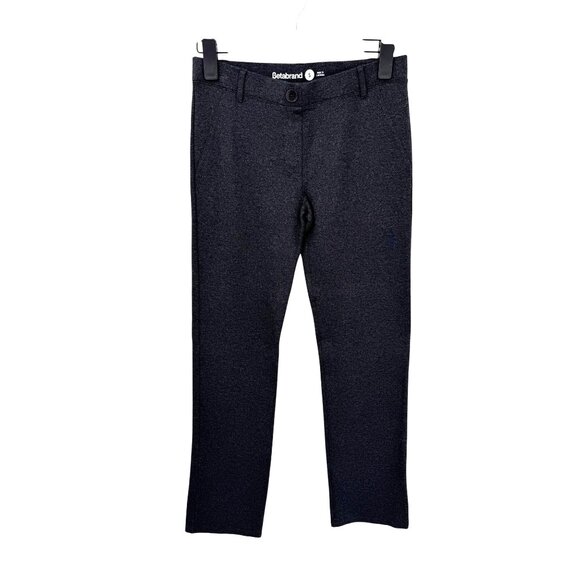 Betabrand Classic Yoga Dress Pants Womens Small Gray Rayon Blend - Picture 1 of 7